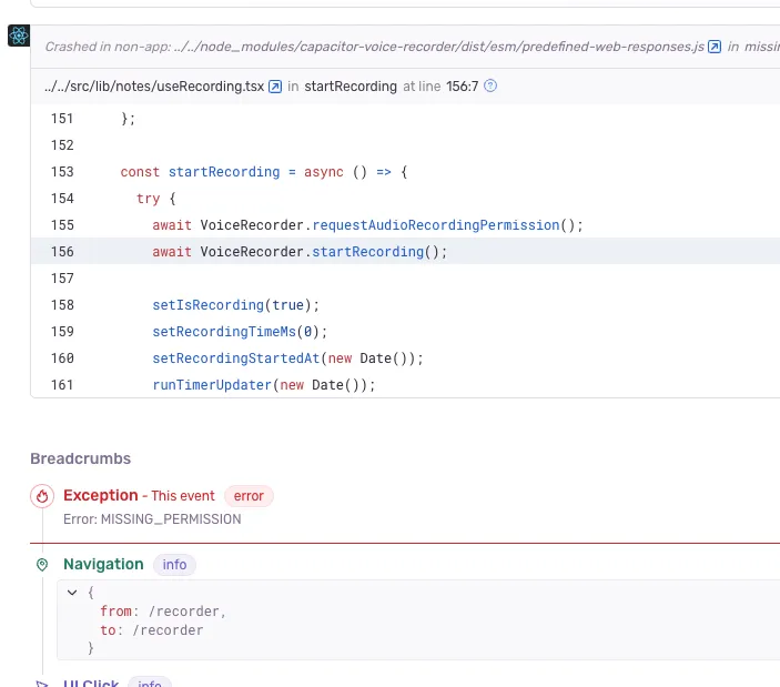 Jak zainstalować Sentry na Ionic React z Capacitor - code with source maps