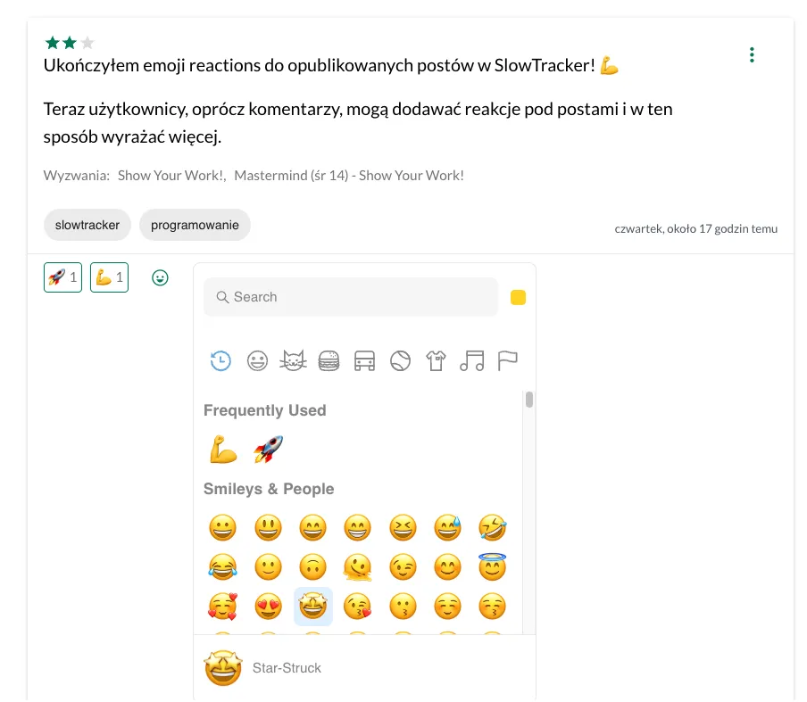 SlowTracker Emoji